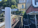 Steigende Temperaturen, abreisen mit dem Schiff ist toll, leere Züge und stickige Wohnung...9. Juli